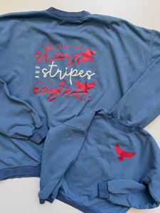 Stars + Stripes Youth Pullover