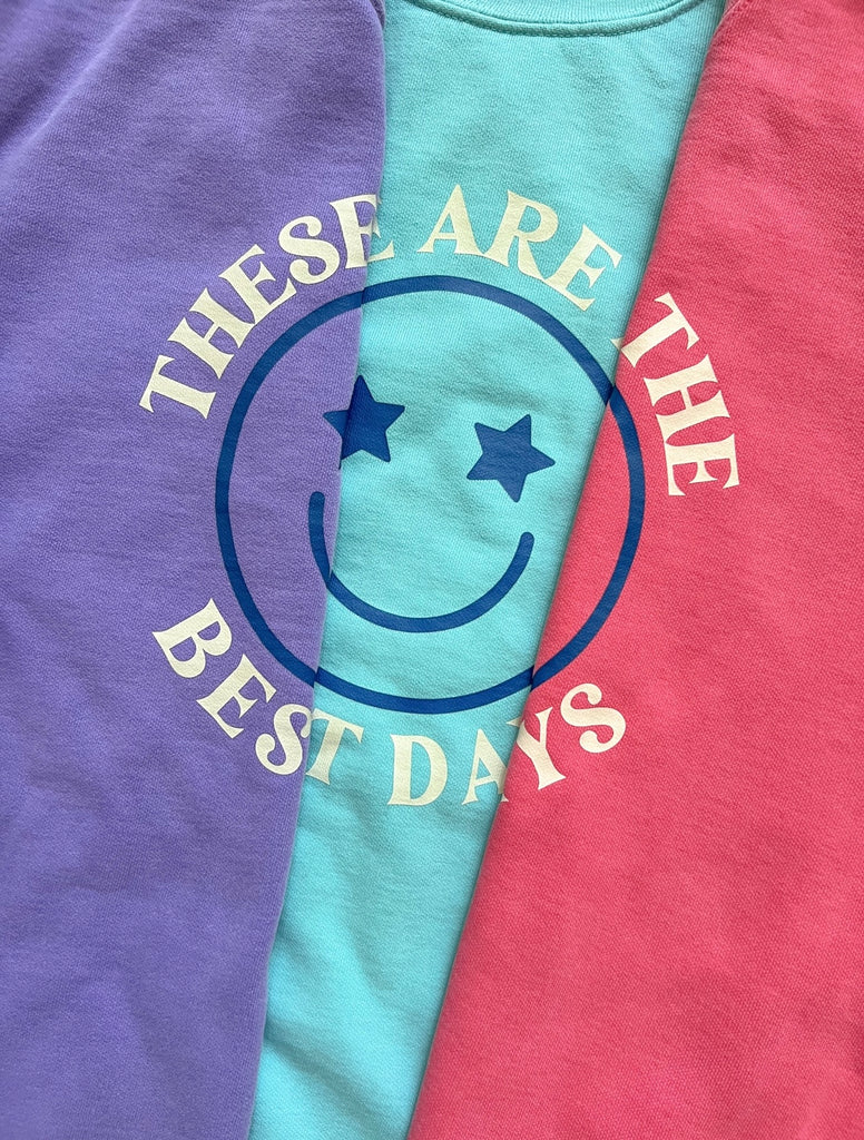 These Are The Best Days Kids Tee – Sweet Peas & Sweeties