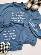 You Make Me Happy When Skies Are Grey Adult Pullover