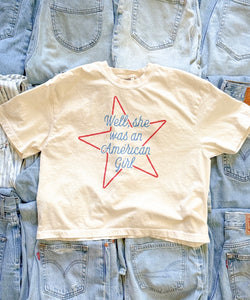American Girl Adult Garment Dyed Tee