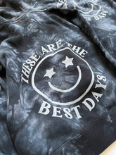 These Are The Best Days Tie Dye Smiley Pullover