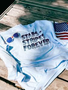 Stars + Stripes Forever Adult Pullover