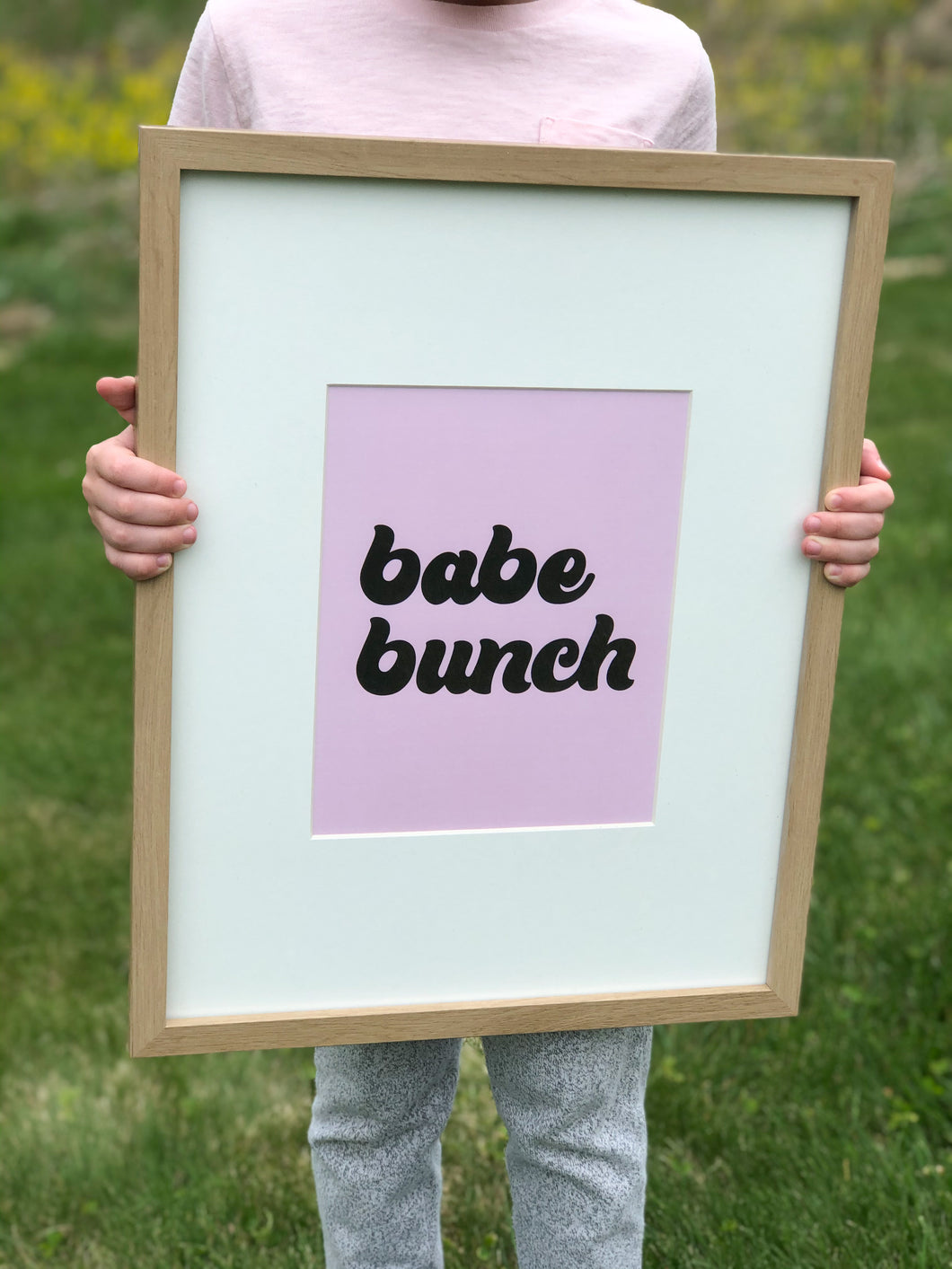 Babe Bunch Printable Sign