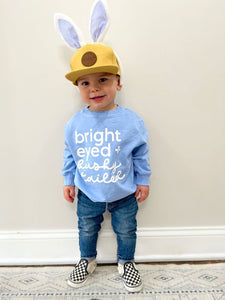 Bright Eyed + Bushy Tailed Kids Pullover
