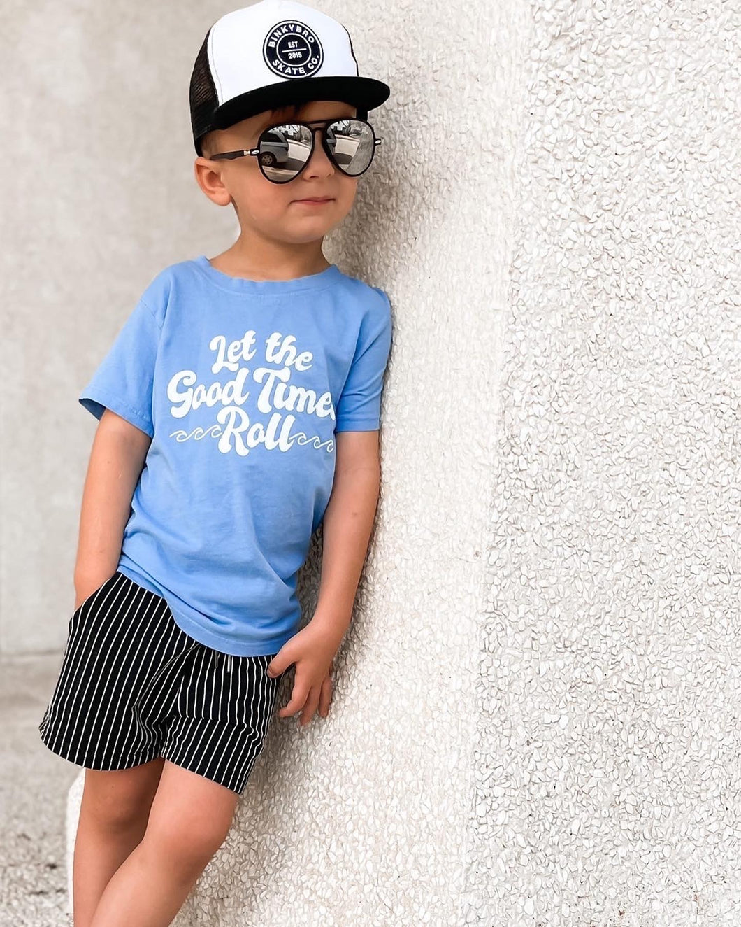 Let The Good Times Roll Kids Tee